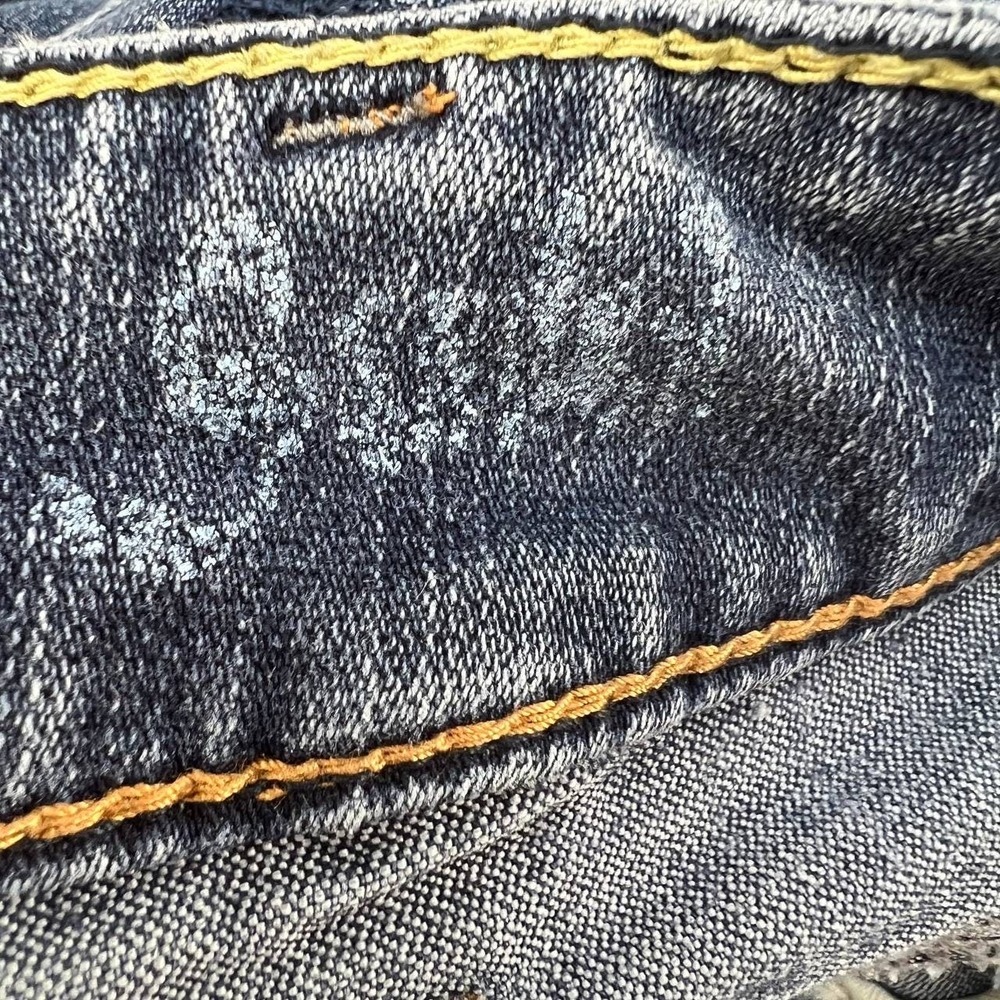 Silver Jean Co. Women's Suki Flare Jeans Size 32x32  Blue Embroidered Pockets - Picture 12 of 15